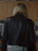 Clickbait 2021 Pia Brewer Black Leather Biker Jacket