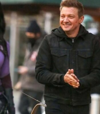 Clint Barton Hawkeye Black Cotton Jacket