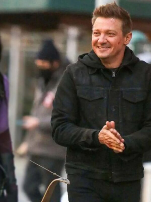 Clint Barton Hawkeye Black Cotton Jacket