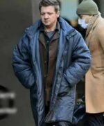 Clint Barton Hawkeye Blue Puffer Coat