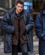 Clint Barton Hawkeye Blue Puffer Coat