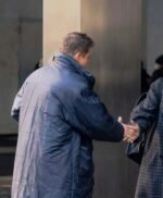 Clint Barton Hawkeye Blue Puffer Coat