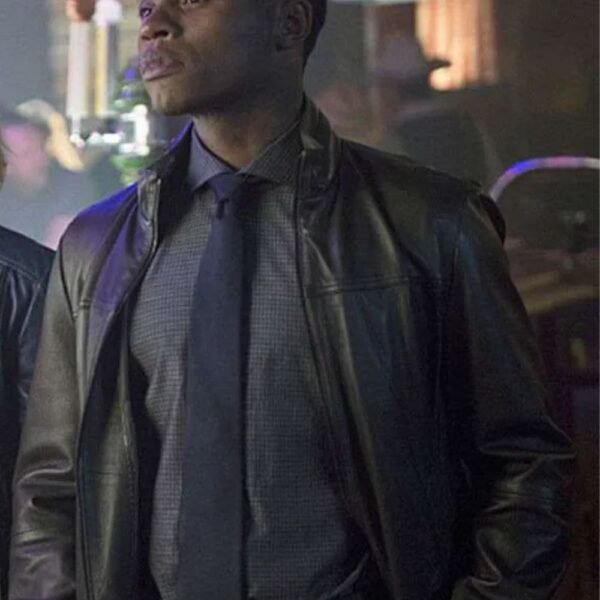 Clive Babineaux iZombie Brown Leather Jacket