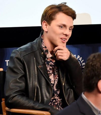 Cobra Kai Jacob Bertrand Event Black Leather Jacket