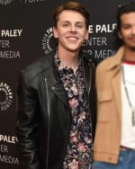 Cobra Kai Jacob Bertrand Event Black Leather Jacket
