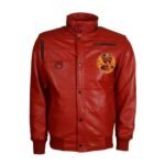 Cobra Kai Red Polyester Bomber Jacket