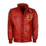 Cobra Kai Red Polyester Bomber Jacket