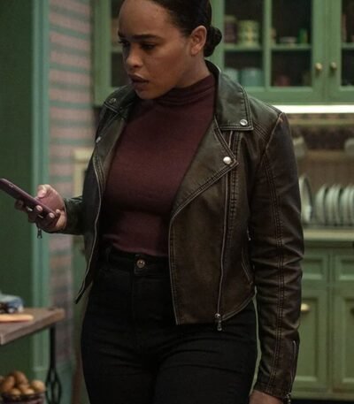 Cobweb 2023 Cleopatra Coleman Black Jacket