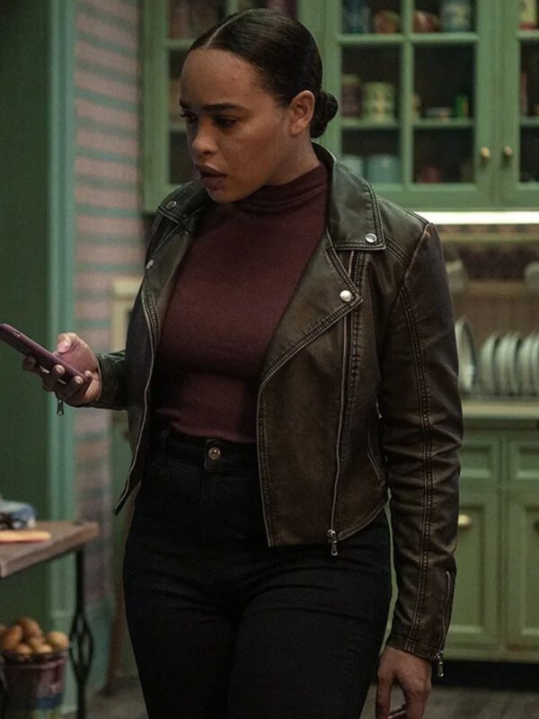Cobweb 2023 Cleopatra Coleman Black Jacket