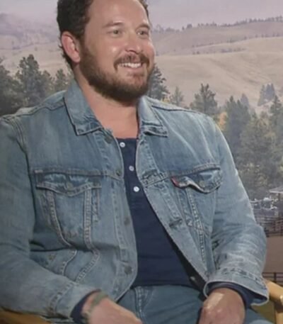 Cole Hauser Yellowstone Blue Denim Trucker Jacket