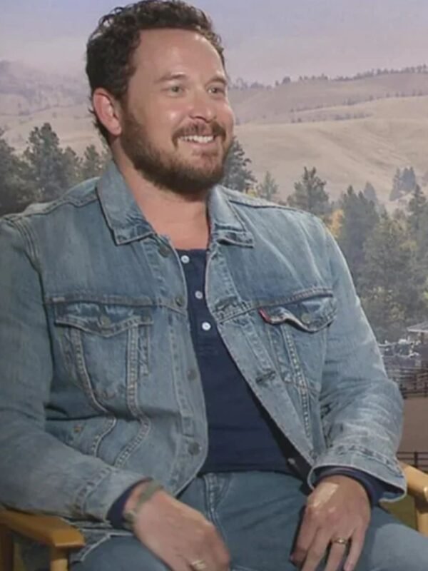 Cole Hauser Yellowstone Blue Denim Trucker Jacket