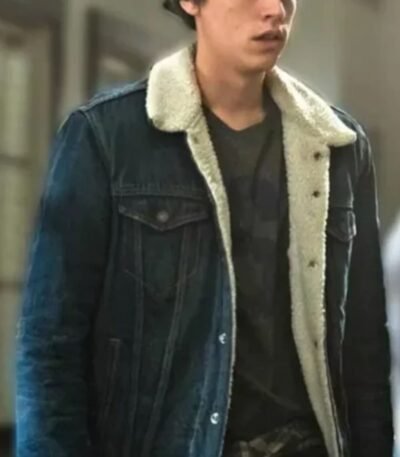 Cole Sprouse Riverdale Denim Fur Jacket