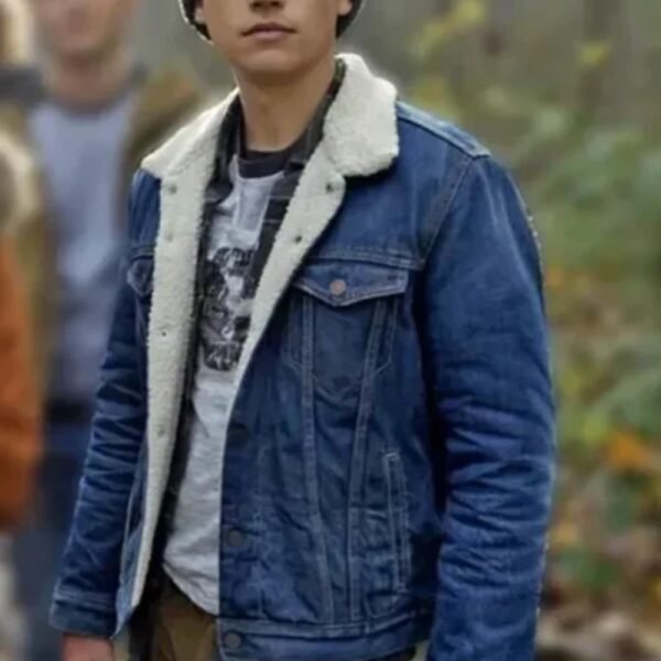 Cole Sprouse Riverdale Denim Fur Jacket