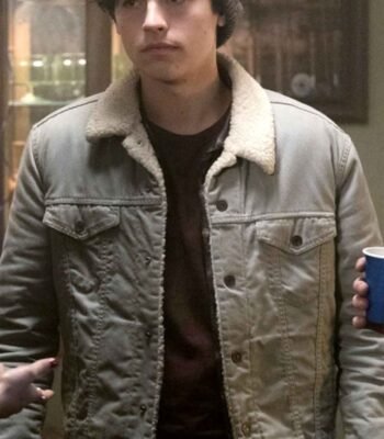 Cole Sprouse Riverdale Grey Denim Jacket