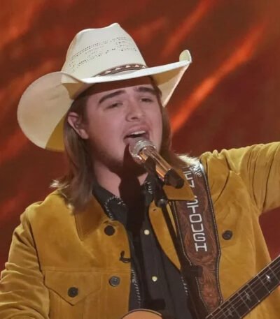 Colin Stough American Idol Brown Suede Leather Jacket