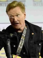 Conan O’Brien Top Gun Event Black Jean Denim Trucker Jacket