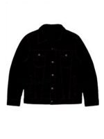 Conan O’Brien Top Gun Event Black Jean Denim Trucker Jacket