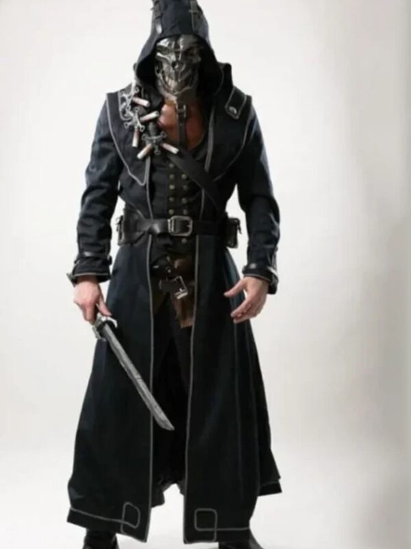 Corvo Attano Dishonored Leather Trench coat