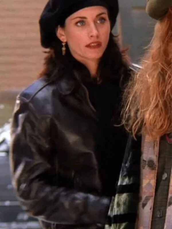 Courteney Cox Friends Monica Geller Leather Jacket