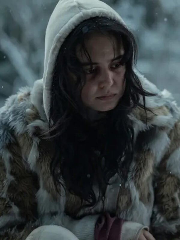 Courtney Eaton Yellowjackets S02 Fur Jacket