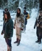 Courtney Eaton Yellowjackets S02 Fur Jacket