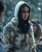 Courtney Eaton Yellowjackets S02 Fur Jacket