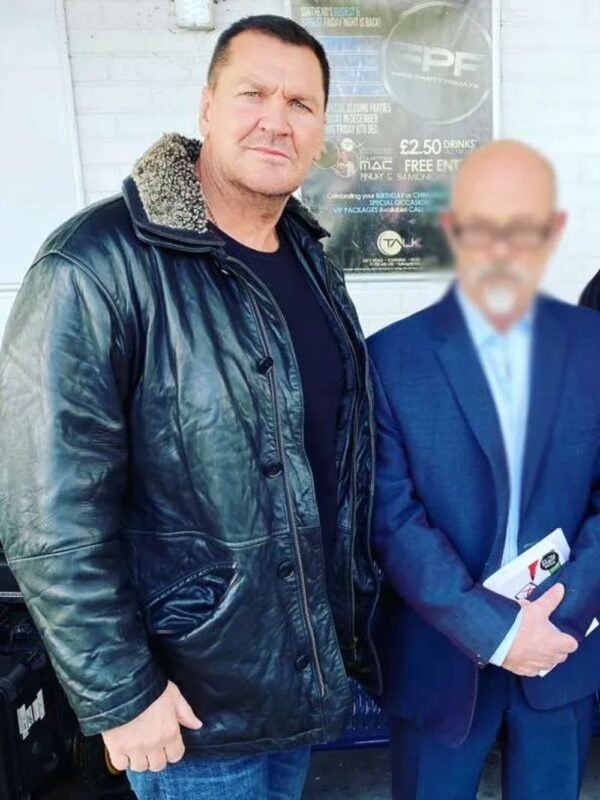 Craig Fairbrass Rise Of The Footsoldier Vengeance Black Leather Jacket