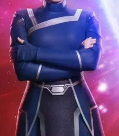 Crisis on Infinite Earths Lyla Michaels Blue Jacket