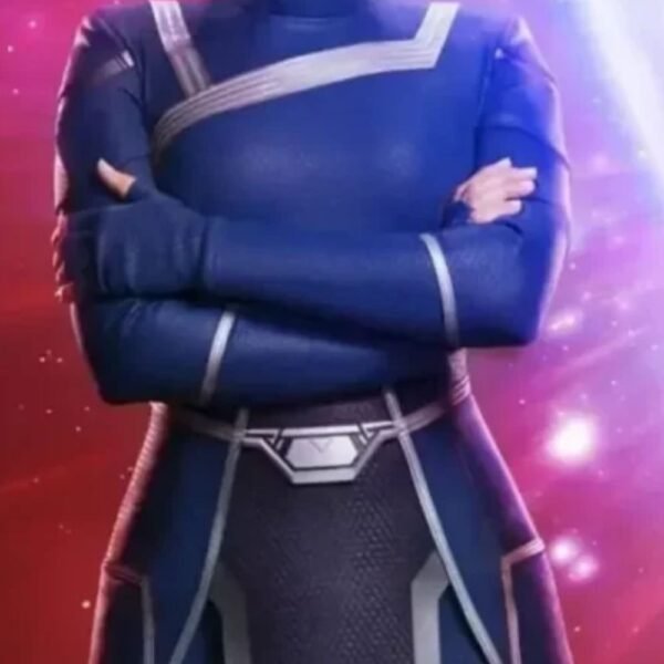 Crisis on Infinite Earths Lyla Michaels Blue Jacket