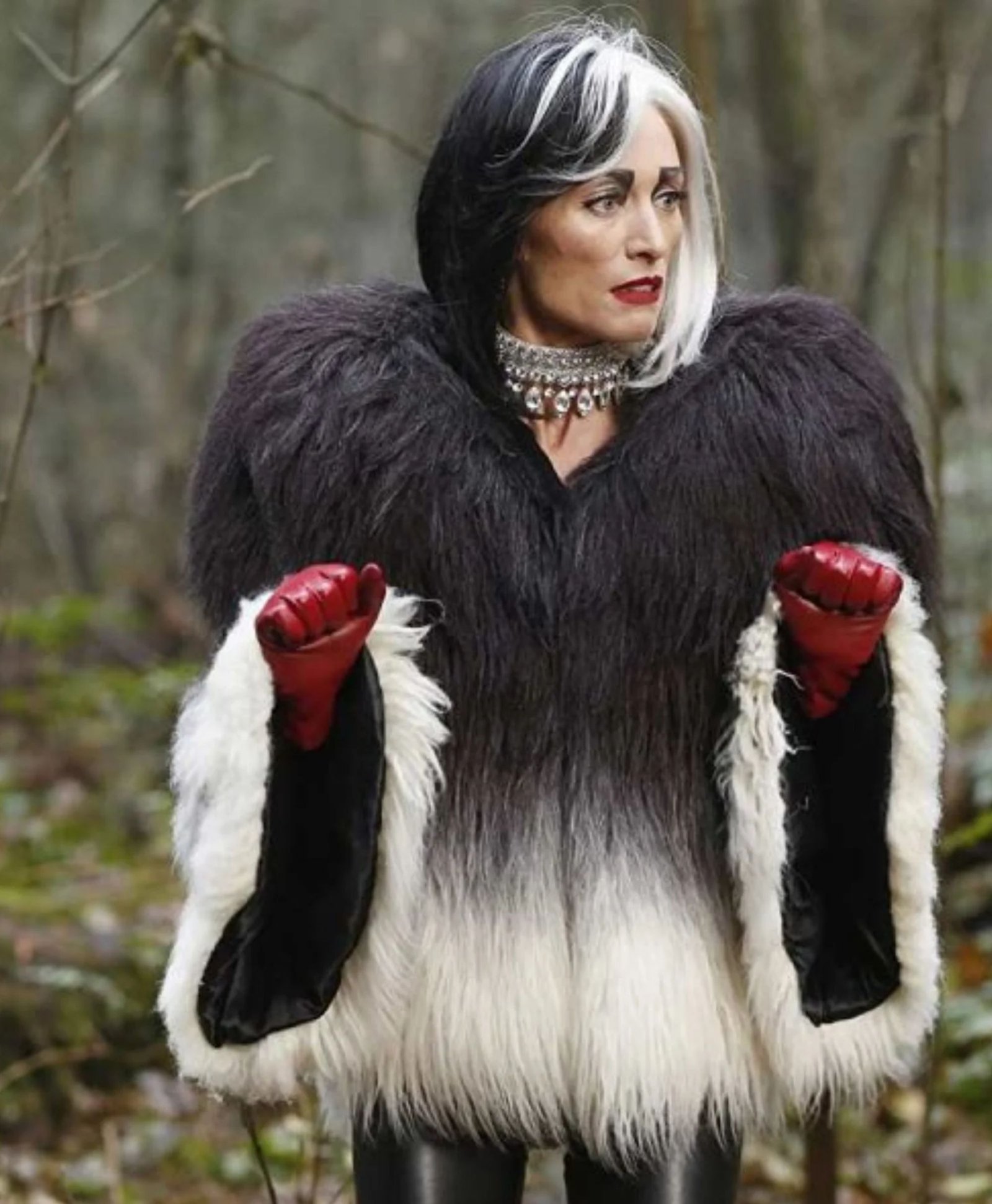 Cruella De Vil Once Upon a Time Fur Jacket Cruella De Vil Once Upon a Time Fur Jacket