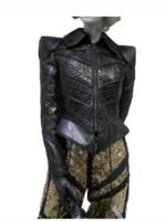 Cruella de Vil Black Shirt Style Collar Jacket