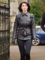 Culprits S01 Dianne Harewood Black Leather Jacket