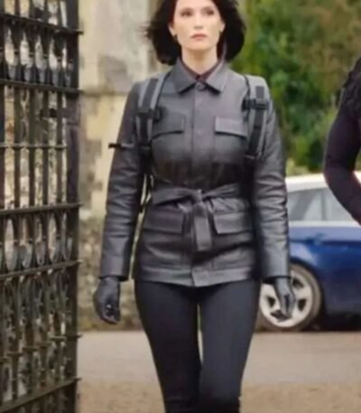 Culprits S01 Dianne Harewood Black Leather Jacket