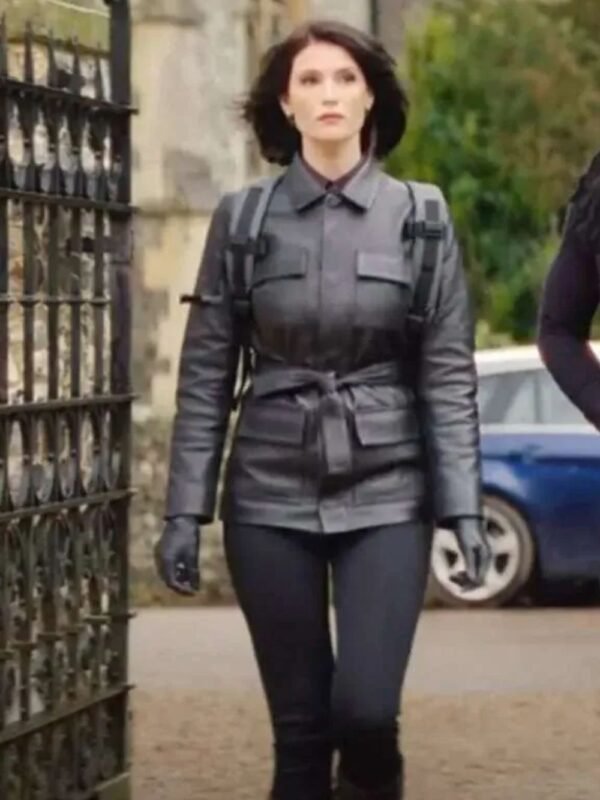 Culprits S01 Dianne Harewood Black Leather Jacket