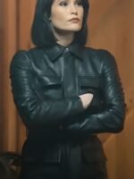 Culprits S01 Dianne Harewood Black Leather Jacket