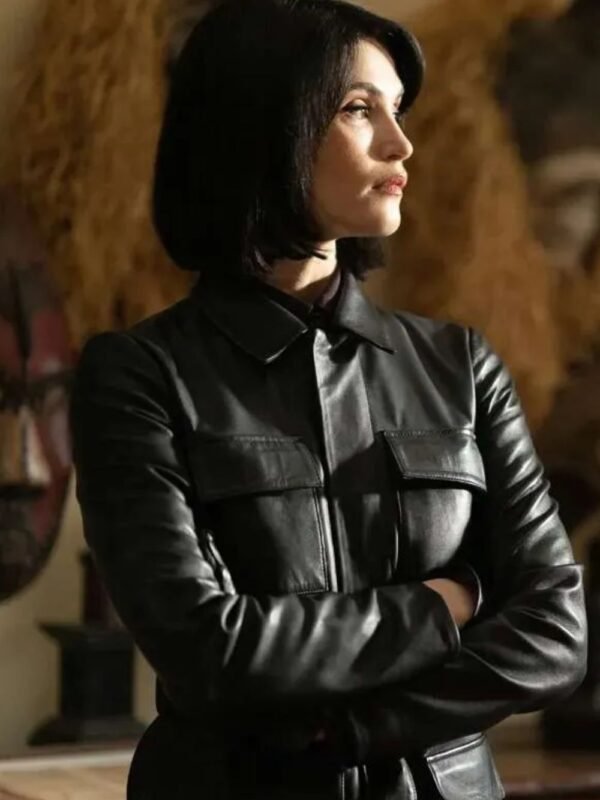 Culprits S01 Dianne Harewood Black Leather Jacket