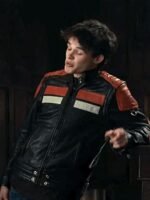 Curran Walters Titans Jason Todd Quilted Leather Jacket