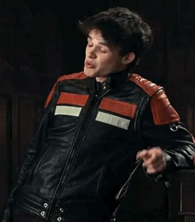 Curran Walters Titans Jason Todd Quilted Leather Jacket