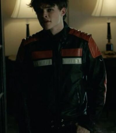 Curran Walters Titans Jason Todd Quilted Leather Jacket