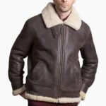 Curtis Brown SF Flight Farrier Pilot Costume Leather Jacket