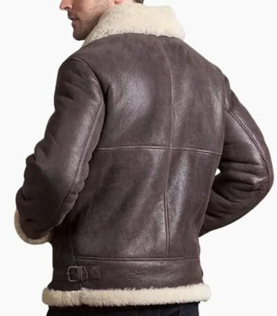 Curtis Brown SF Flight Farrier Pilot Costume Leather Jacket