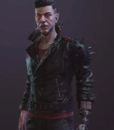 Cyberpunk 2077 Dracula Black Studded Jacket