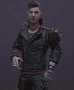 Cyberpunk 2077 Dracula Black Studded Jacket
