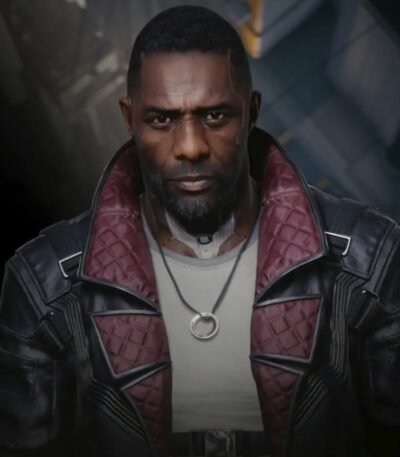 Cyberpunk 2077 Idris Elba Black Coat