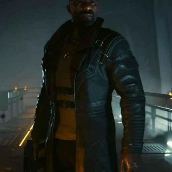 Cyberpunk 2077 Idris Elba Black Coat