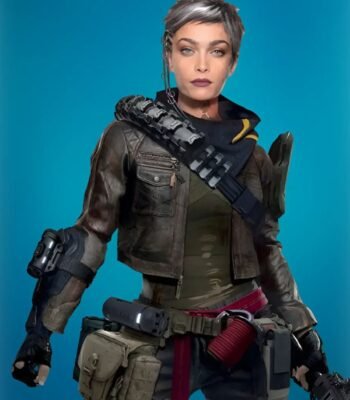 Cyberpunk 2077 Nomad Brown Cropped Jacket