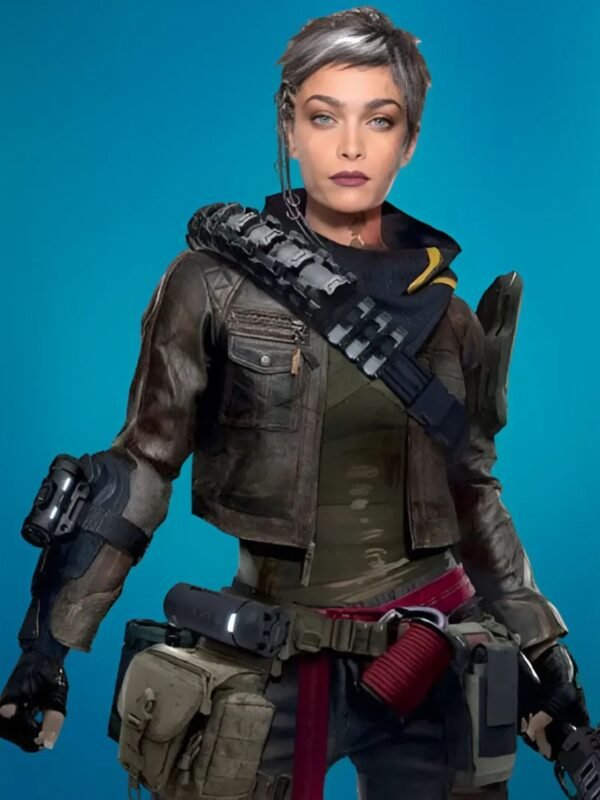 Cyberpunk 2077 Nomad Brown Cropped Jacket