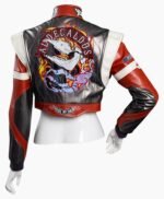 Cyberpunk 2077 Panam Palmer Cropped Leather Jacket