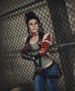 Cyberpunk 2077 Panam Palmer Cropped Leather Jacket