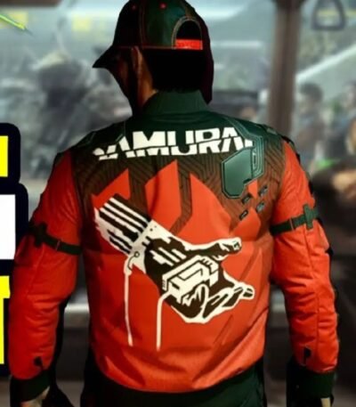 Cyberpunk 2077 Second Conflict Flight Bomber Jacket